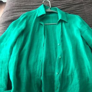 Massimo Dutti 100% linen shirt